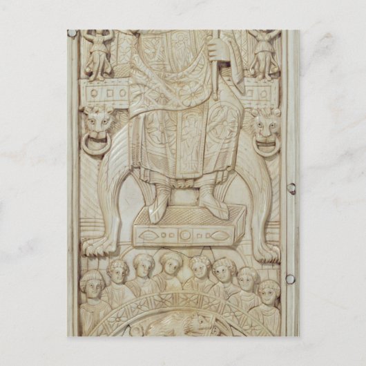 Carte Postale Table ronde du diptyque du consul Areobindus (Devant)