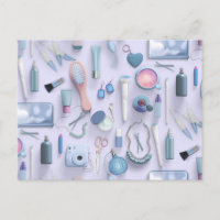 Table Vanité Bleue