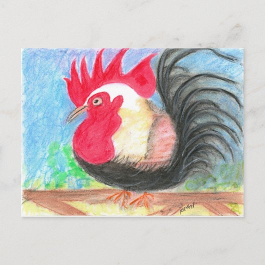 Carte Postale tableau à rouleaux (Devant)