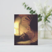 Carte Postale Tableau Art Rembrandt (Debout devant)