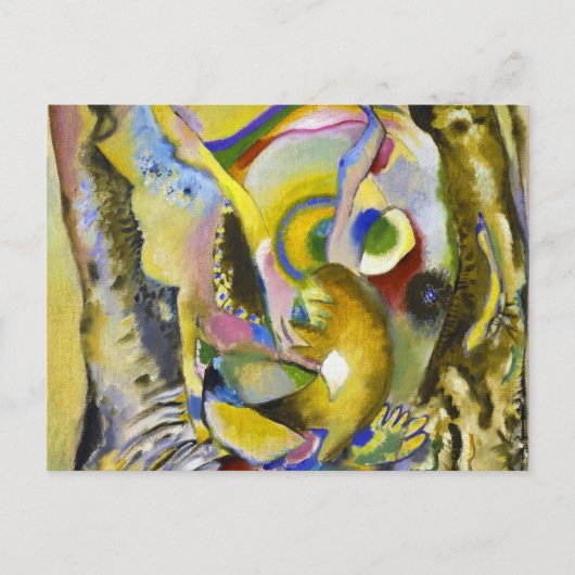 Carte Postale Tableau avec Arrière - plan clair, 1916 par Kandin (Devant)