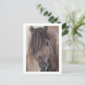 Carte Postale Tableau Cheval Moderne (Debout devant)