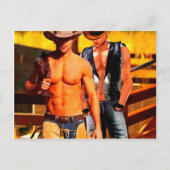 Carte Postale Tableau : Cowboy Corral (Devant)