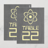 Carte Postale Tableau de bord atomique jaune Numéro de tableau 2 (Devant / Derrière)