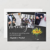 Carte Postale Tableau de bord du texte superposé des photos du M (Devant / Derrière)