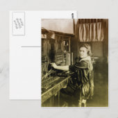 Carte Postale Tableau de bord vintage (Devant / Derrière)