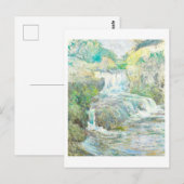 Carte Postale Tableau de cascade (Devant / Derrière)