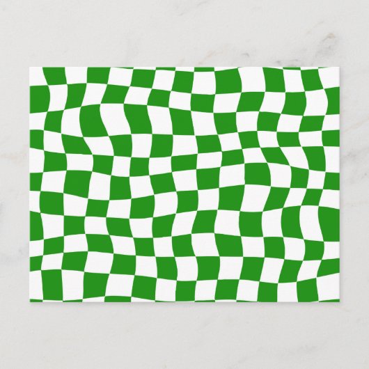 Carte Postale Tableau de contrôle dépoli vert foncé (Devant)