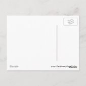 Carte Postale Tableau des éléments périodique (Dos)