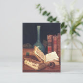 Carte postale Tableau du ver de livre (Debout devant)