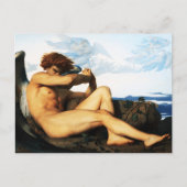Carte Postale Tableau Fallen Angel par Alexandre Cabanel (Devant)