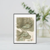 Carte Postale Tableau japonais Dragon c. Années 1700 (Debout devant)