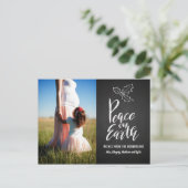 Carte Postale Tableau | La Paix Sur Terre | Photo typographique (Debout devant)