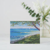 Carte Postale Tableau marin de Crescent Head Beach (Debout devant)