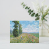 Carte Postale Tableau Monet (Debout devant)
