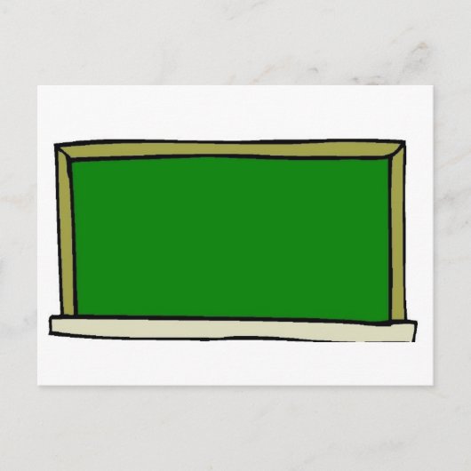 Carte Postale Tableau noir (Devant)