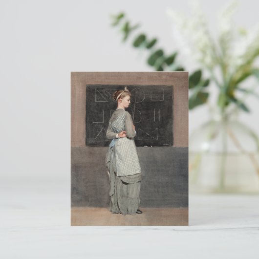 Carte Postale Tableau noir | Winslow Homer (Debout devant)