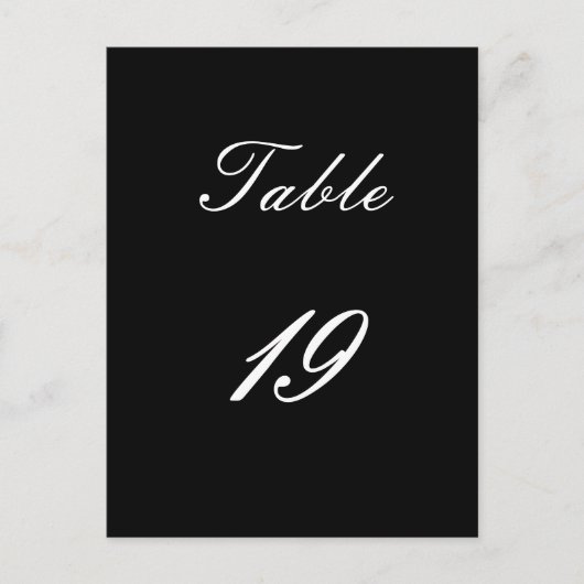 Carte Postale Tableau numéro 19 (Devant)