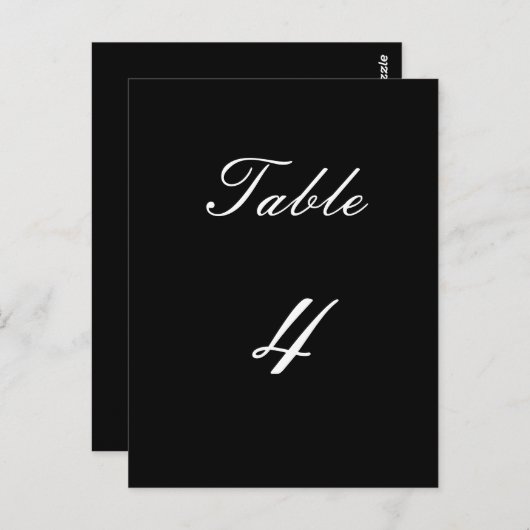 Carte Postale Tableau numéro 3 (Devant / Derrière)