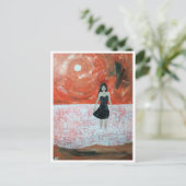 Carte Postale Tableau Oriental Sunset par Alfred Fox (Debout devant)