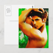 Carte Postale Tableau original -Nuits arabes (Devant / Derrière)