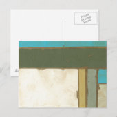 Carte Postale Tableau patiné de Jennifer Goldberger (Devant / Derrière)