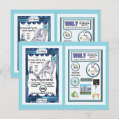 Carte Postale Tableau Périodique Dragon - Calcium (Devant / Derrière)