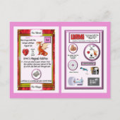 Carte Postale Tableau Périodique Dragon - Lutécium (Dos)