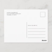 Carte Postale Tableau périodique drôle de chimie (Dos)