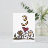 Carte Postale Tableau personnalisé Numéro 3 (Debout devant)