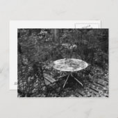 Carte Postale Tableau Pour Deux B&W (Devant / Derrière)