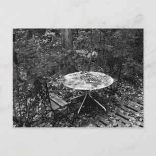 Carte Postale Tableau Pour Deux B&W