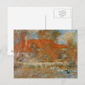 Carte Postale Tableau Renoir (Devant / Derrière)