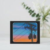 Carte Postale Tableau 'Sunset Hum' (Debout devant)