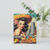 Carte Postale Tableau vintage Latina (Debout devant)