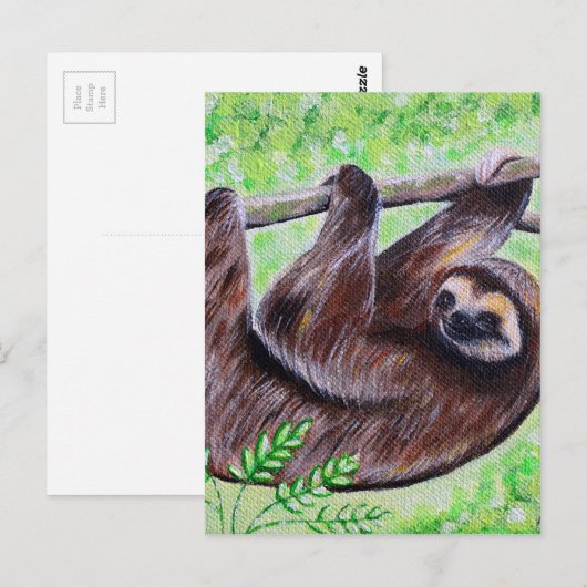 Carte Postale Tableaux de fentes (Devant / Derrière)