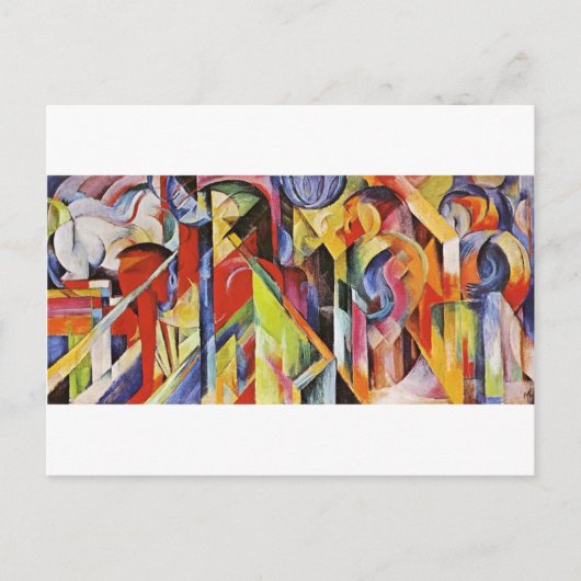 Carte Postale Tableaux de Franz Marc (Devant)
