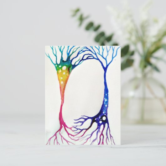 Carte Postale Tableaux Neurons Imprimer (Debout devant)