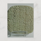 Carte Postale Tablet avec script cuneiform (Devant)