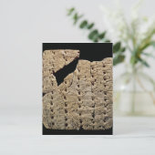 Carte Postale Tablette avec script cuneiform, de Uruk (Debout devant)