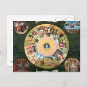 Carte Postale Tablette des sept péchés mortels (Devant / Derrière)