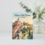 Carte Postale Tábor République tchèque (Debout devant)