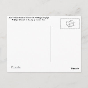 Carte Postale Tabriz