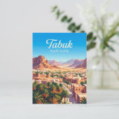 Carte Postale Tabuk, Arabie saoudite (Debout devant)