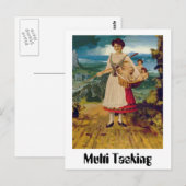 Carte Postale Tâche multitâche (Devant / Derrière)