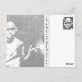 Carte Postale Tacheles Berlin - Künstlerszene (Dos)