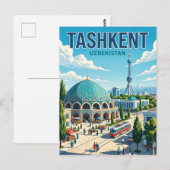Carte Postale Tachkent Ouzbékistan (Devant / Derrière)
