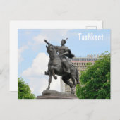 Carte Postale Tachkent, Ouzbékistan (Devant / Derrière)