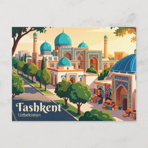 Carte Postale Tachkent, Ouzbékistan