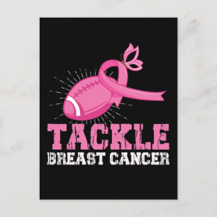 Carte Postale Tackle Breast Cancer Lutte Contre le Football Amér